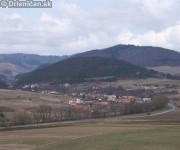 Pohľad na Drienicu zo Sabinova,marec 2012