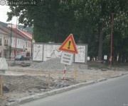 Sabinov centrum a okolie Rekonštrukcia parku