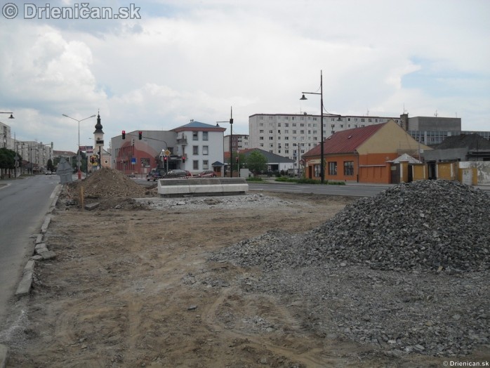 Rekonštrukcia parku Sabinov centrum a okolie