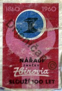 1860-1960,Nářadí značky Zbirovia, Slouží 100 Let.