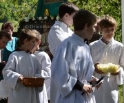 Bohoslužba pri Kapličke v Drienici
