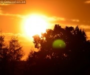 Západ slnka nad Drienicou 2012