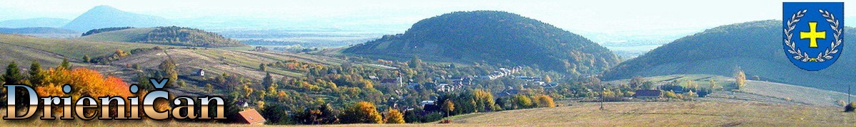 Logo č.1 -Pekný jesenný pohľad na obec Drienica z pod Kamennej.