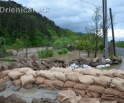 Rozvodnená rieka Torysa