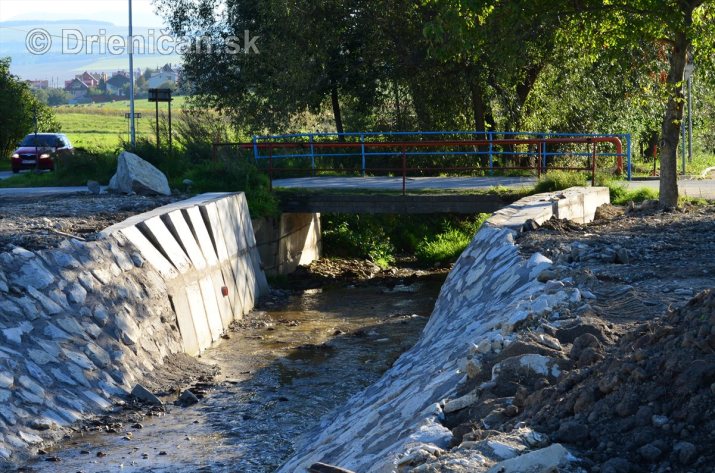 Drienica finisovanie prac na uprave potoka_32