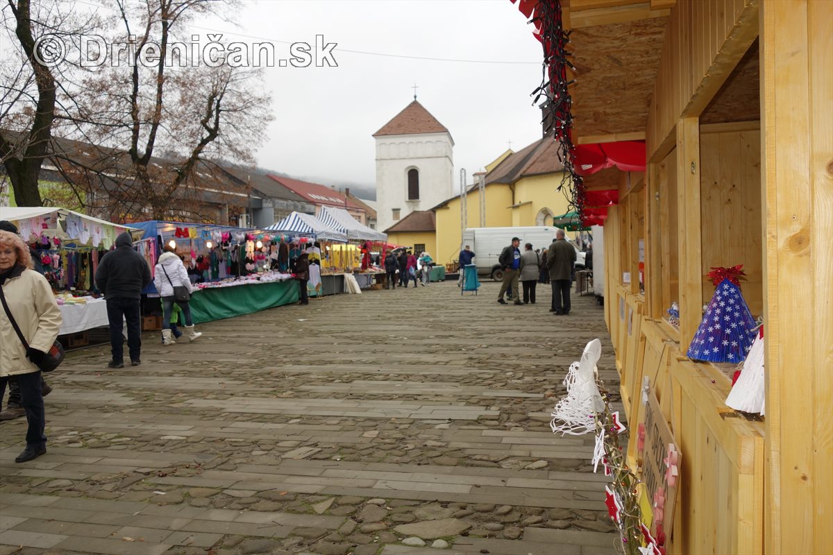 Vianočné trhy Sabinov 2015