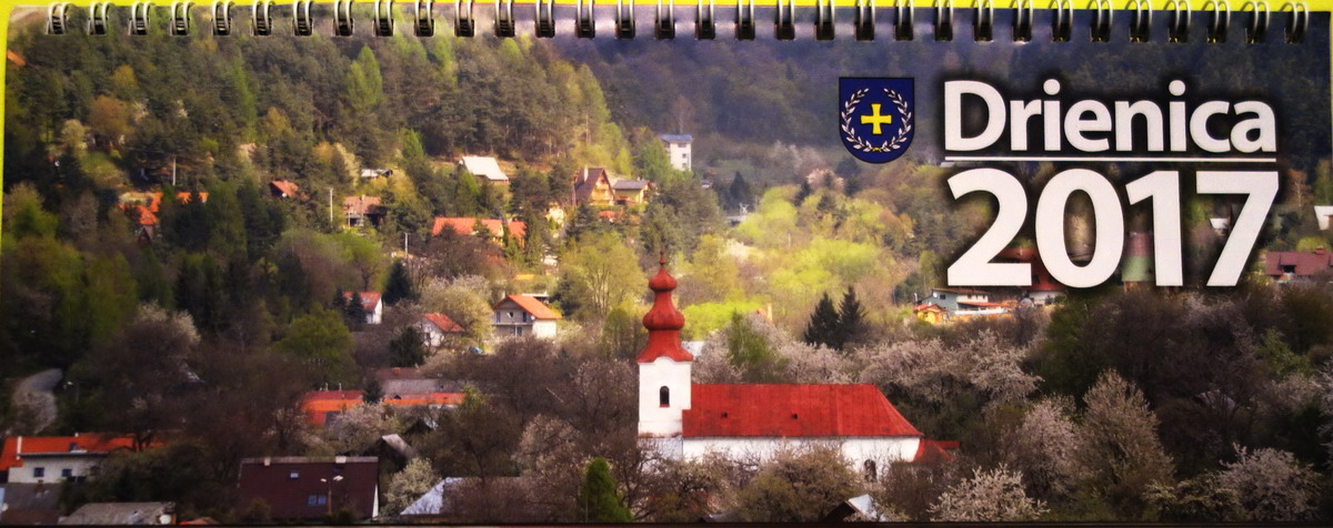 Kalendár obce Drienica pre rok 2017