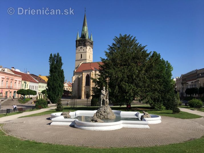 Neptúnova fontána v Prešove