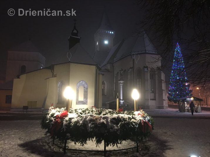 Vianočná výzdoba mesta Sabinov