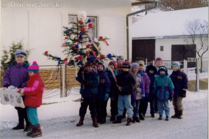 Vianoce 1996 – Nosenie jedličky