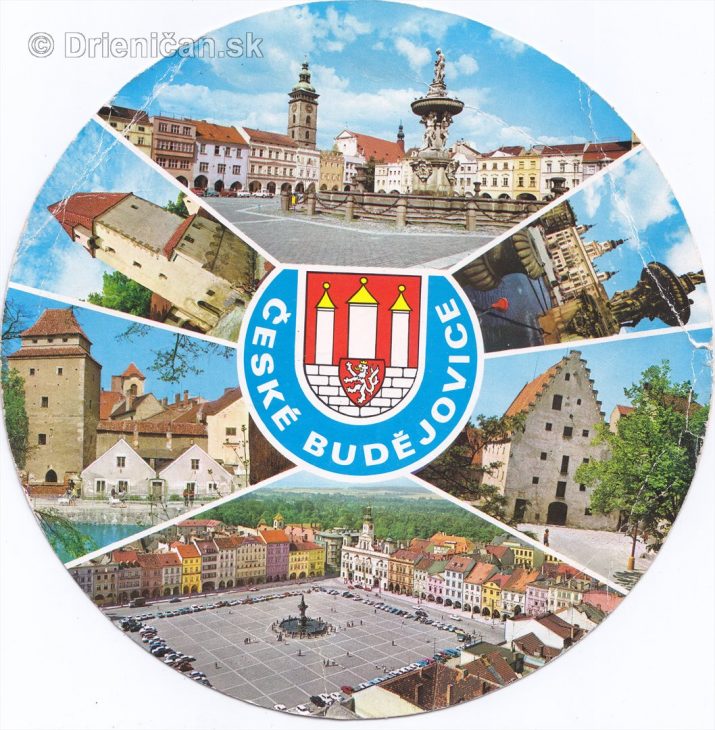 České Budejovice, Metropole jižních Čech a krajské město je významnou památkovou rezervaci. Bylo založeno v r.1265 na pravidelném půdorysu kolem čtvercovéo náměstí. Kčs 0.20