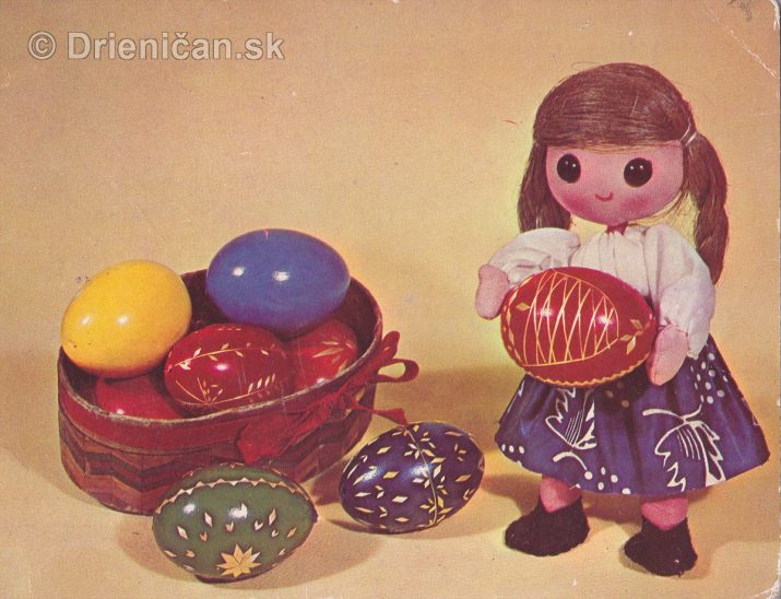 Veselé velikonoce, Foto J. Žák, Vytiskl Tisk n. p. Brno, Nakladatelství Svépomoc - Praha, 1979, Kčs 1,-