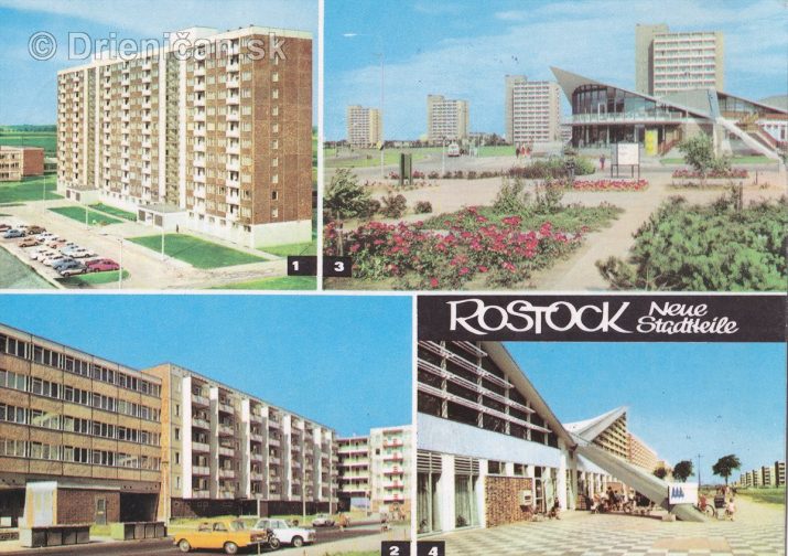 Pohľadnica, Rostock neue stadtteile, Nemecko