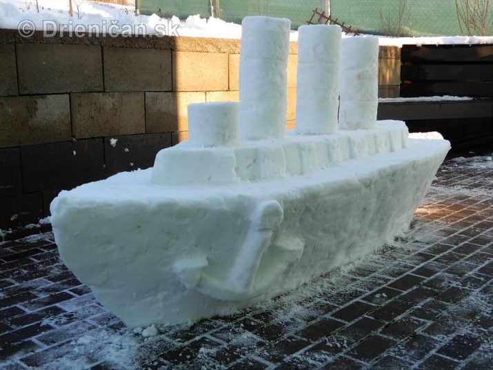 Snehový Titanic