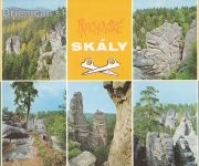 PRACHOVSKE SKALY Leží severozápadné od Jičína u Prachová a Horního Lochova, v oblasti Českého raje. Pískovcové skalní mesto má na ploše 187 ha množství charakteristických skalních útvaru, bloku a veží nad úzkymi kaňony, soutéskami a doly. Vede jím nékolik prohlidkových tras a okruhu pŕes radu vyhlídkových míst.